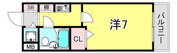 シェスタ白川台の物件間取画像